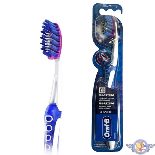 مسواک اورال بی سری 3D White مدل Pro-Flex Luxe ایرلند