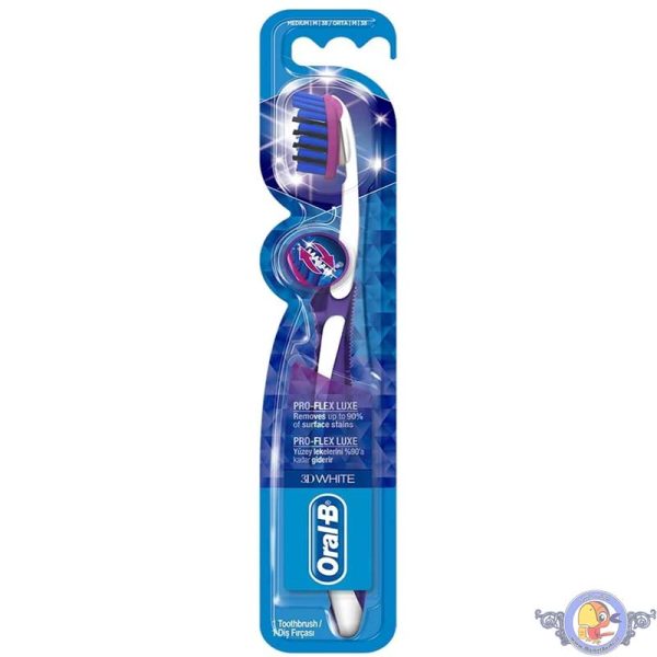 مسواک اورال بی سری 3D White مدل Pro-Flex Luxe ایرلند