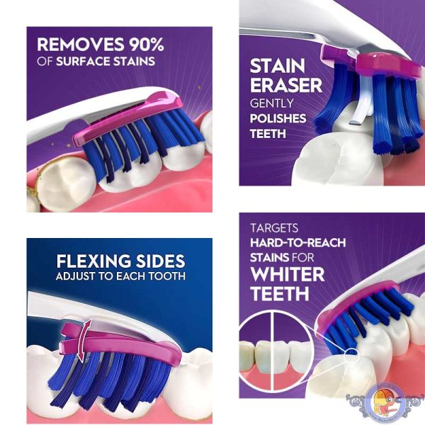 مسواک اورال بی سری 3D White مدل Pro-Flex Luxe ایرلند