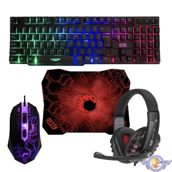 ست گیمینگ اورزلی مدل HORNET_RX_250_NEON BACKLIGHT