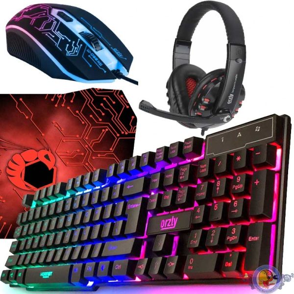 ست گیمینگ اورزلی مدل HORNET_RX_250_NEON BACKLIGHT