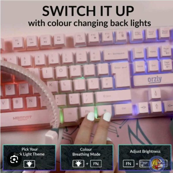 ست گیمینگ اورزلی مدل HORNET_RX_250_NEON BACKLIGHT