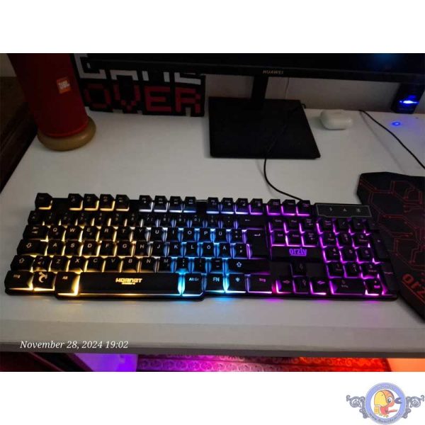 ست گیمینگ اورزلی مدل HORNET_RX_250_NEON BACKLIGHT