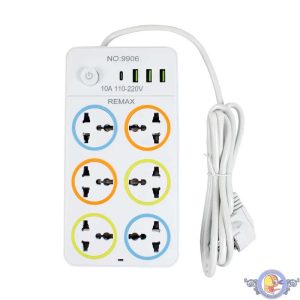 چندراهی و محافظ ولتاژ برق ریمکس مدل 9906
