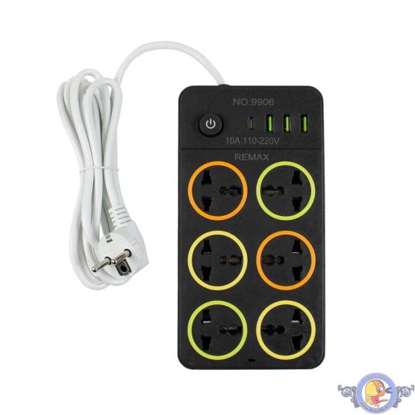 چندراهی و محافظ ولتاژ برق ریمکس مدل 9906