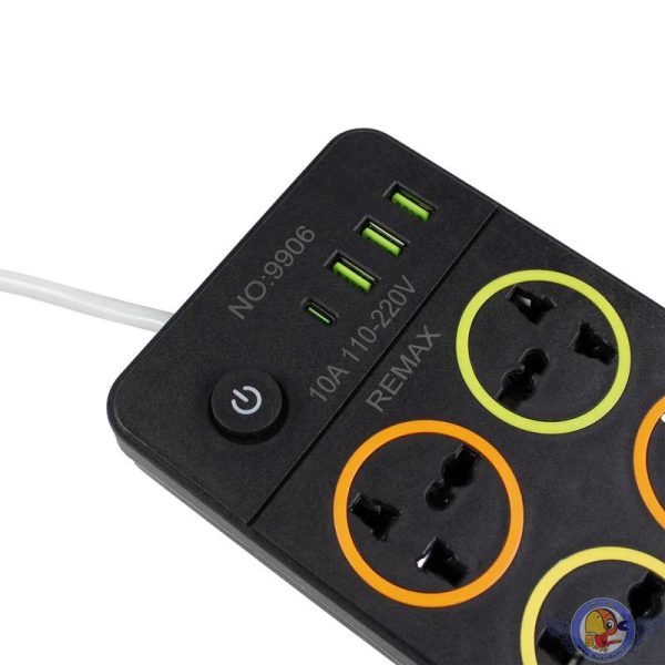 چندراهی و محافظ ولتاژ برق ریمکس مدل 9906