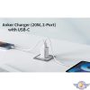 شارژر دیواری 20 وات انکر مدل B2348 به همراه کابل USB-C