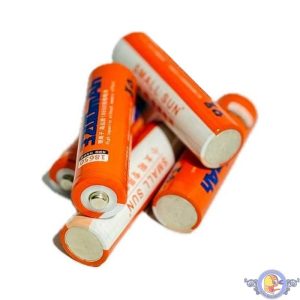 باتری لیتیومی قابل شارژ Smallsun 18650 نارنجی ظرفیت 3200mah