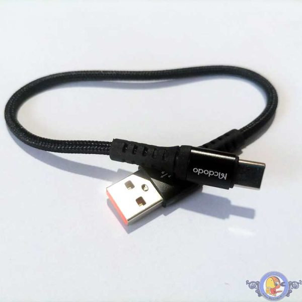 کابل تبدیل USB به USB-C مک دودو مدل CA-2270 طول 0.2 متر