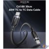 کابل کوتاه دو سر تایپ سی فست شارژ 60 وات یسیدو CA188 طول 30 cm
