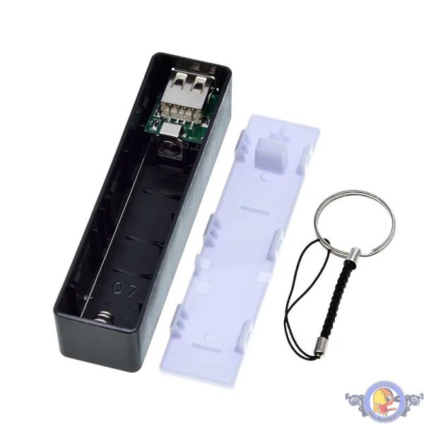 باکس پاوربانک مدل 1cell کد 18650