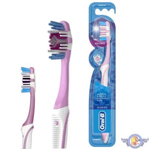 مسواک اورال-بی مدل 3D White Brilliance برس مدیوم - ساخت ایرلند