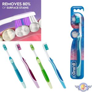 مسواک اورال-بی 3D White مدل White Fresh برس مدیوم – ساخت ایرلند