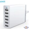 شارژر رومیزی انکر مدل Anker A2123 با 6 پورت و توان 60W