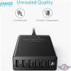 شارژر رومیزی انکر مدل Anker A2123 با 6 پورت و توان 60W