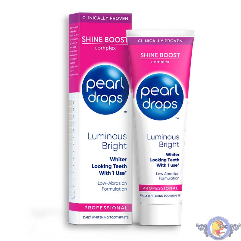 خمیردندان روزانه سفیدکننده پیرل دراپس Pearl Drops Luminous Bright