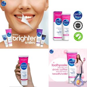 خمیردندان روزانه سفیدکننده پیرل دراپس Pearl Drops Luminous Bright