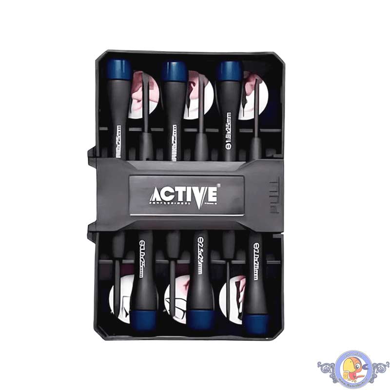 ست پیچ گوشتی ساعتی 6 عددی اکتیو مدل AC-6306PS
