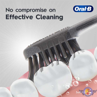 مسواک اورال-بی زغالی مدل Charcoal Whitening Therapy برس نرم – ایرلند