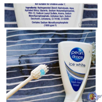 خمیر دندان پیرل دراپس Pearl drops مدل Ice White